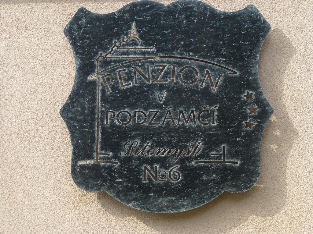 Penzion V Podzamci Литомишль Экстерьер фото